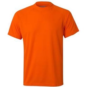 Velilla 105506 19 S - Technisch T-shirt neon oranje, maat S