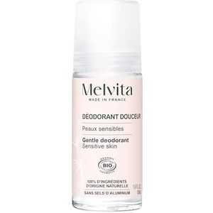 Melvita, Kalmerende roll-on voor de gevoelige huid, zachte en natuurlijke formule, verlichting van huidirritatie, praktisch en gericht gebruik, intensieve hydratatie, dermatologisch getest, 10 ml