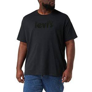 Levi's Ss Relaxed Fit Tee T-shirt Mannen, Caviar Poster, XS
