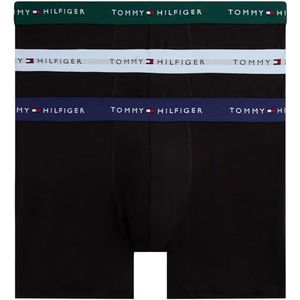 Boxershorts - Orn Green/Prp Navy/Ves Blue - Nauwsluitend - Elastische Band