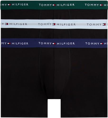 Boxershorts - Orn Green/Prp Navy/Ves Blue - Nauwsluitend - Elastische Band