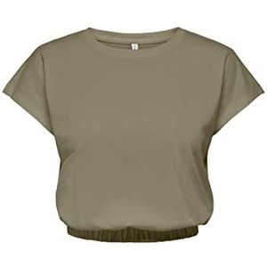 ONLY Onlmay S/S Cropped Top Box JRS T-shirt voor dames, zeemeermin, L