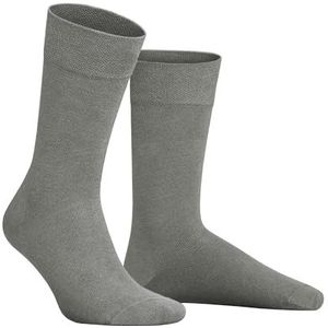 Hudson Heren Relax Cotton drukvrije tailleband sokken, zilver, 43/44 EU