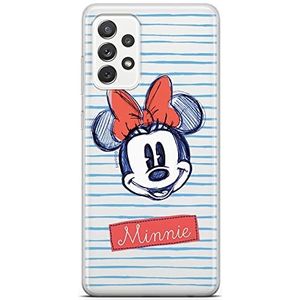 ERT GROUP mobiel telefoonhoesje voor Samsung A52 5G / A52 LTE 4G / A52S 5G origineel en officieel erkend Disney patroon Minnie 011 aangepast aan de vorm van de mobiele telefoon, gedeeltelijk bedrukt