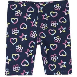 Chicco Korte Leggings meisjes, Blauw, 4A, Design in Italië