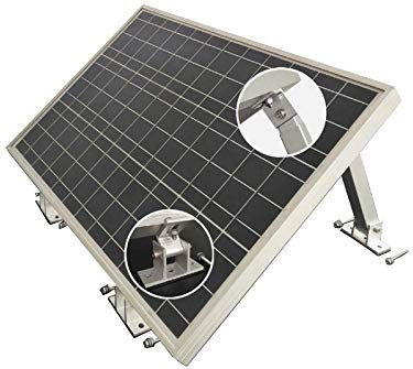 enjoy solar - Aluminium Verstelbare Houder - Zonnepaneelaccessoires - 10 tot 30 Graden