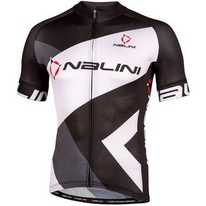 NALINI Borgo T-shirt voor heren, Zwart/Wit/Grijs, XXL