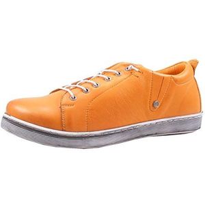 Andrea Conti Veterschoenen, lage damesschoenen 0347891-2, grootte:40, kleur:Oranje