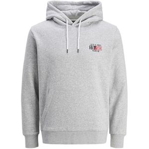JACK & JONES Herentrui met, lichtgrijs gem., L