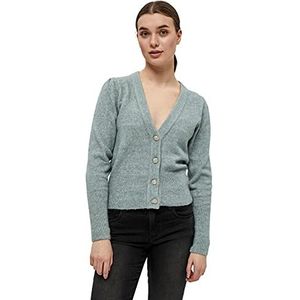DESIRES Dames GEA Cardigan Sweater, Slate Blue Melange, S