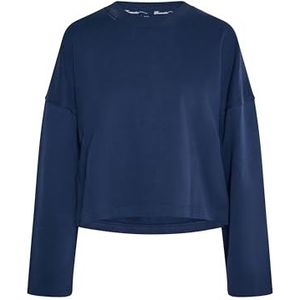 acalmar Oversized sweattrui voor dames, marineblauw, L