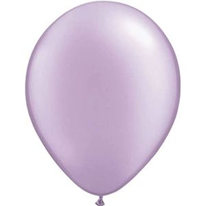 Folat - Lavendel Paarse Metallic Ballonnen - 10 stuks