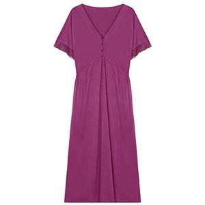 women'secret midi-nachthemd voor dames, lila, XL