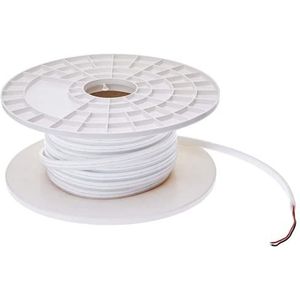 Jandei - Flexibele LED-strip, 25 meter, neutraal wit, 4200 K, 12 V DC 6 x 12 mm, snede 2,5 cm, 112 LEDs/m SMD2835, decoratie, vormen, belettering, LED-bord