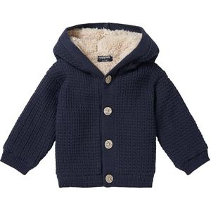 Noppies Baby Takoma-cardigan voor baby's, jongens, lange mouwen, gebreid vest, Black Iris - P554, 92 cm