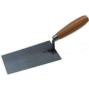 Nespoli Metselaartroffel met vierkante punt houten handvat FSC 16 cm