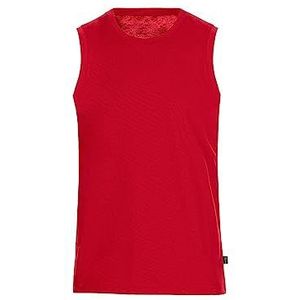 Trigema Herenshirt van single-jersey, rood (kersen), XL