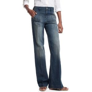 ESPRIT Dames Jeans Normale tailleband, D2C037, blauw (Regular Blue Wash 427)., 28W x 32L