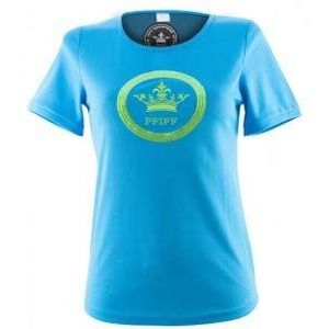 PFIFF, T-shirt voor dames, gerrit, blauw Xs, blauw,