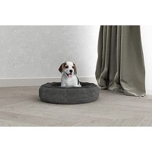 Italian Bed Linen Hondenhok voor dieren Sweety, donkergrijs, 48 x 48 cm