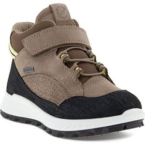 ECCO Exostrike Kids enkellaars voor jongens, Black Taupe Taupe, 28 EU