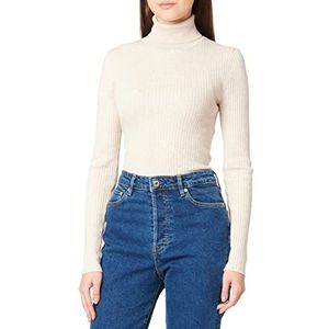 SELECTED HOMME Dames Slflydia Costa Ls Knit Rollneck B Shirt met lange mouwen, berk, XL