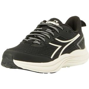 Diadora Snipe W, gymschoenen voor dames, zwart/wit, 40 EU, Black Whisper White, 40 EU