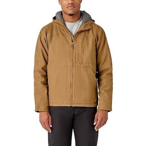 Dickies Heren Sherpa Gevoerde Hooded Duck Jacket Work Utility Bovenkleding