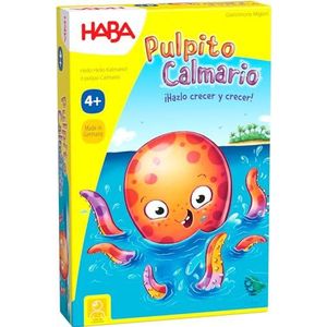 HABA 1307112006 - Calmario inktvis, kinderspel voor geheugen en plaatsing, ouder dan 4 jaar
