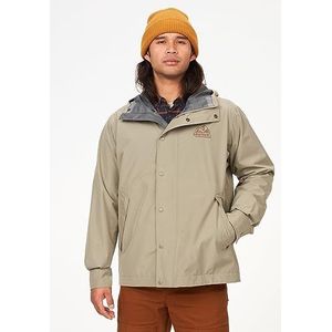 Marmot Heren 78 All Weather Parka, waterdichte regenjas, winddichte regenjas, ademend, opvouwbare hardshell windjack, ideaal voor fietsen & wandelen, Vetiver, S