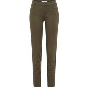 BRAX Dames Style Shakira Winter Dream Broek, Soft Khaki, 29W / 32L