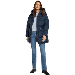 Tommy Jeans - TJW MIDI ASPEN - Puffer Jacket - Blauw - Donker Nacht Marine