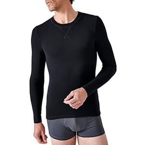 Damart - T-shirt met lange mouwen Thermolactyl Sensitive - Heren - Zwart - (86-93) S