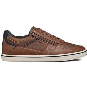 Geox Heren U Elver A sneakers, cognac, 44 EU, cognac, 44 EU