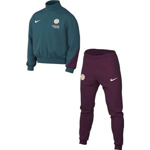 Nike Heren trainingspak Paris Saint-Germain Dri-Fit Strike Trk Suit K, Geode Teal/Bordeaux/Guava Ice, FN9454-382, L