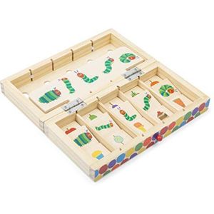 Rupsje Nooitgenoeg Afbeeldingen Sorteerbox - Houten spel voor kinderen vanaf 3 jaar