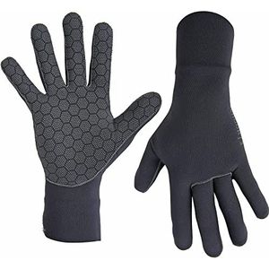 Typhoon Paar handschoenen VENTNOR2, 2 mm, zwart, XXL, uniseks, volwassenen, Zwart, XXL
