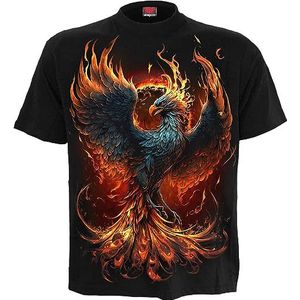 Spiral - Ashes Reborn - T-shirt - Zwart - 100% Katoen