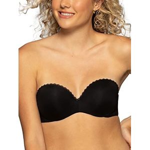 Vanity Fair womens Push Up Bra, Strapless - Black, 36B US