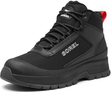 Sorel - Outing Nw Sneaker Mid WP - Hoge Schoenen - Zwart