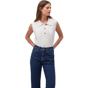 Mavi Dames mouwloze sweater, bruid blush, S, Bridal Blush, S