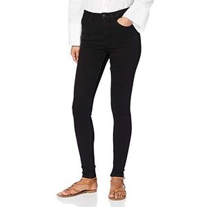 PIECES PCHIGHFIVE HW Skinny Fit Jeans voor dames, zwart, XS