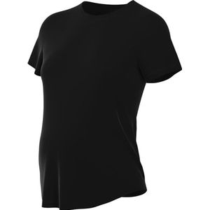 Nike Top Dames One (Zwangere En Moeder) Short-Sleeve Top, Zwart, FN5001-010, 2XL