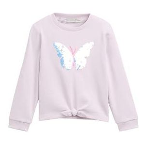 TOM TAILOR Sweatshirt voor meisjes, 31662 - Charmante Lavender, 116-122