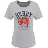 KEYLARGO Dames T-shirt WT Berry Round, Blauw Grijs (1126), XS