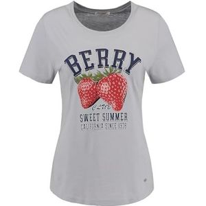 KEYLARGO Dames T-shirt WT Berry Round, Blauw Grijs (1126), XS