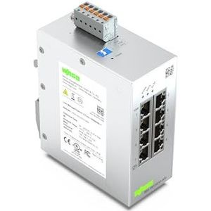 Wago 852-1812/010-000 Netwerkschakelaar - Lean-Managed - 8 Poorten - 1000Base-T