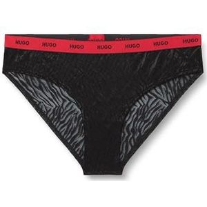 HUGO Triplet slip kant voor dames, Zwart, M