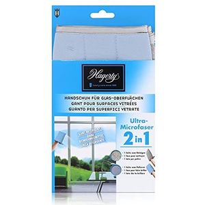 Hagerty a102226 microvezel reinigingshandschoen voor glazen oppervlakken - blauw