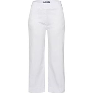 Raphaela by Brax Pam Culotte Light Denim Jeans, wit, 50 voor dames, Regulable, 48